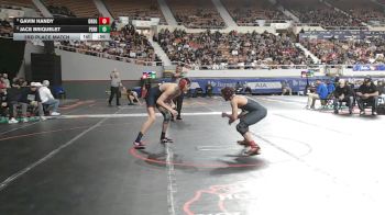 140-D1 3rd Place Match - Jace Briquelet, Perry High School vs Gavin Handy, Desert Ridge High School