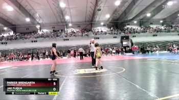 65A Champ. Round 1 - Aubree Fernau, Owensville Kids Wrestling Club vs Zander Spohn, Excelsior Springs Youth Wrestling Club