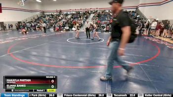 120 lbs Round 4 - Eliana Banks, Shawnee vs Makayla Partain, Tecumseh