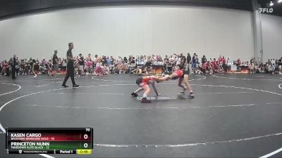 70 lbs Placement (4 Team) - Kasen Cargo, Backyard Brawlers Gold vs Princeton Nunn, Takedown Elite Black