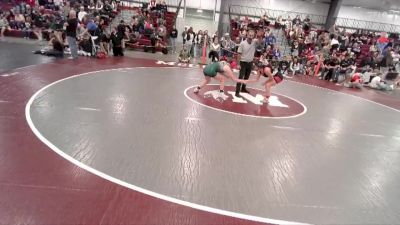 125 lbs Quarterfinal - Viviana Soto, Rawlins vs Raygen Bauers, Green River