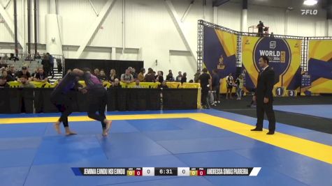 Andressa Simas Parreira vs Jemima Ejindu Nsi Ejindu 2024 World IBJJF Jiu-Jitsu No-Gi Championship