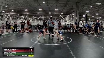 68 lbs Round 1 (8 Team) - Jaxon Schwartz, Barn Brothers vs Owen Gayton, Journeymen Blue