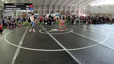 115 lbs Semis - Devin Garcia, Idaho vs Jameson Williams, Nevada