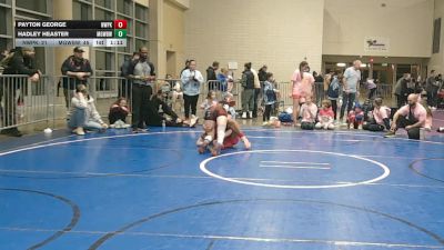 122 lbs Rr Rnd 3 - Payton George, NewWhale Pink - Girls vs Hadley Heaster, MGW Black Widows - Girls