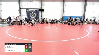 116 lbs Semifinal - Jacob Buffum, Team Gotcha vs Holton Quincy, NC United