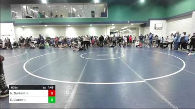 60 lbs Round Of 16 - Hank Dunham, MI vs Easton Glazier, SC