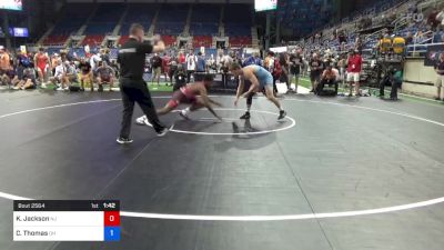 170 lbs Quarters - Kaleb Jackson, New Jersey vs Carson Thomas, Ohio