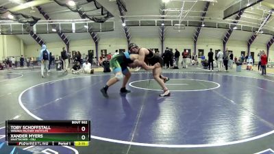 197 lbs Cons. Semi - Toby Schoffstall, Virginia Military Institute vs Xander Myers, Unattached - CSU