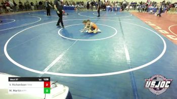 64 lbs Round Of 16 - Van Richardson, Tironook Wrestling vs Mayson Martin, Standfast