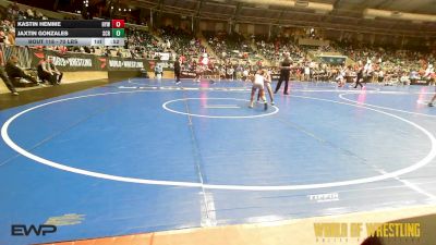 70 lbs Consi Of 8 #2 - Kastin Hemme, Hannibal Youth Wrestling vs Jaxtin Gonzales, Steel City Reloaded