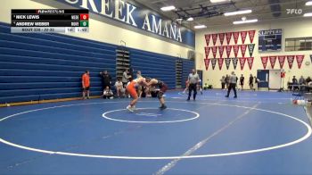 JV-30 lbs Round 3 - Nick Lewis, West Delaware, Manchester vs Andrew Weber, Mount Vernon