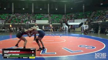 1A-4A 157 Cons. Round 1 - Ryder Broadfoot, Brooks vs William Crocker, Randolph