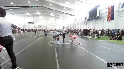 136 lbs Rr Rnd 2 - Paisley Boyd, No Team vs Sandra Hernandez, Silverback WC