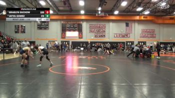 110 lbs 3rd Place Match - Braelyn Suckow, Sumner-Fredericksburg vs Jayva Gomez, South Tama