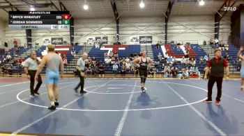 285 lbs Semifinal - Bryce Wheatley, Southeastern vs Jordan Sommers, Keiser University