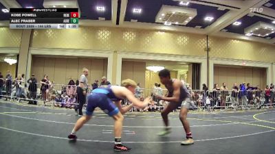 144 lbs Round Of 64 - Kobe Powell, Rebel WC vs Alec Fraser, Askeo International