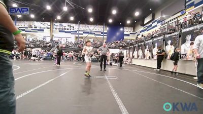 84 lbs Consi Of 4 - Bryson Vinson, Weatherford Youth Wrestling vs Maddox Love, Standfast OKC