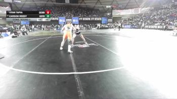 Boys 1B/2B 157 Cons. Round 5 - Carson Reedy, Asotin vs Titan Tapia, Jenkins (Chewelah)