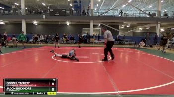 45 lbs Round 5 (6 Team) - Cooper Tackett, Columbus St. Francis Desales vs Jadon Bockmore, St. Edward