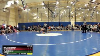 175 lbs Semis & Wb (16 Team) - Alex Dibble, Wawasee vs Tyler Overton, Hamilton Heights