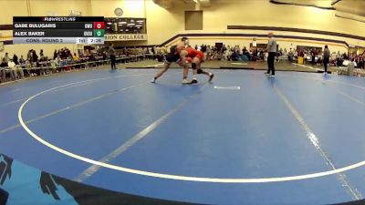 149 lbs Cons. Round 2 - Gabe Bulugaris, Ohio Wesleyan University vs Alex Baker, Grand Valley State University Club