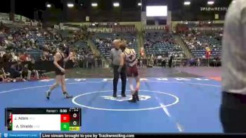 5A - 113 lbs 3rd Place Match - Aiden Shields, Valley Center vs Jase Adam, Salina-Central