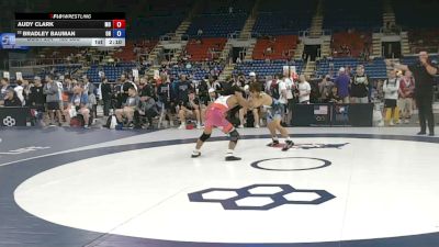 126 lbs Champ. Rd Of 128 - Audy Clark, Missouri vs Bradley Bauman, Ohio