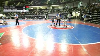 95 lbs Consi Of 8 #2 - Ashton Norton, Guerrilla Wrestling Academy vs John-Ross Perkna, West Forsyth Wrestling Club