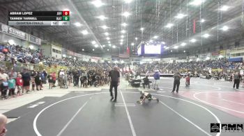 40 lbs Quarterfinal - Abram Lopez, Jefferson Saints vs Tannen Yarnell, Olathe Pirates