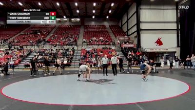 174 lbs Cons. Semi - Zane Coleman, Central Oklahoma vs Trey Sizemore, Indianapolis