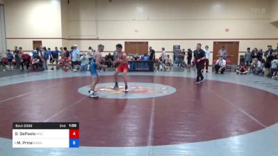 52 kg Rnd Of 32 - Dio DePaolo, Arizona vs Mathew Prine, Moen Wrestling Academy