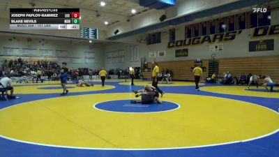 141 lbs Consi Of 16 #2 - Joseph Paplov-Ramirez, Los Gatos vs Blake Nevils, Meridian (ID)