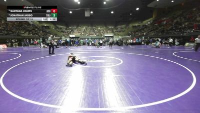 122 lbs Round Of 16 - Santana Ugues, Arvin vs Jonathan Jasso, Tulare Union