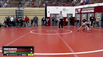 51-61 lbs Cons. Round 2 - Kendyn Brown, Intense Wrestling Club vs Briar Parrett, MXW