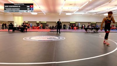 144 lbs Cons. Semis - Jose Contreras Jr., Team Selma Wrestling Club vs Raiden Martinez, Reign Wrestling Club