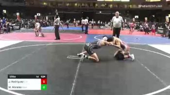 126 lbs Round Of 16 - Justin Rodriguez, El Paso Wildcats vs Michael Morales, Sunkist Kids Monster Garage