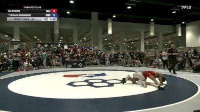 65 lbs Champ. Round 3 - KJ Evans, Oklahoma vs Noah Nininger, Staunton River Wrestling Club