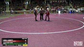 285 lbs Cons. Round 1 - John J Abbett, American Christian Academy vs Matthew Kite, Beulah