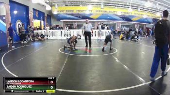 113 White Cons. Round 3 - Zaiden Rodriguez, Lake Brantley Hs vs Landon Locantora, Fletcher Senior