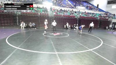 120 lbs Consi Of 8 #1 - Forest Layton, Northwestern vs Brock Brunelle, East Granby*