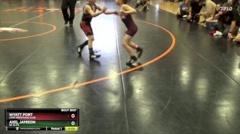 PW-7 lbs 5th Place Match - Wyatt Port, Lynx Wrestling Club vs Axel Jamison, DC Elite