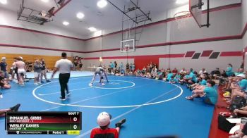 125 lbs Round 3 (6 Team) - Wesley Davies, Choctaw vs Immanuel Gibbs, Built Different