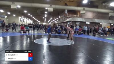 57 kg Cons 64 #2 - Jacob Campbell, MWC Wrestling Academy vs Caleb Wright, Ironclad Wrestling Club