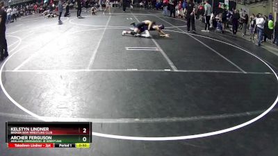 110 lbs Cons. Round 1 - Kelstyn Lindner, Broken Bow Wrestling Club vs Archer Ferguson, Ashland-Greenwood Jr Wrestling