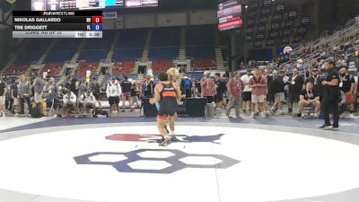 190 lbs Cons. Rd Of 32 - Nikolas Gallardo, Nevada vs Tre Driggett, Florida