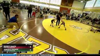 57 lbs Round 3 - Emmett Snaith, Ohio Hero Wrestling vs Marcelo Saldate, Gold Rush Wrestling