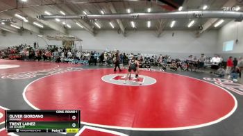 126 lbs Cons. Round 1 - Trent Lainez, Air Academy vs Oliver Giordano, Monarch