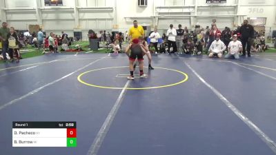 M92-7th lbs Round 1 - Dez Pacheco, NY vs Beau Burrow, MI