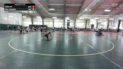 144 lbs Quarterfinal - Cruz Liu, Nova Wrestling Club vs Will Colson, Blue Shell Wrestling Club